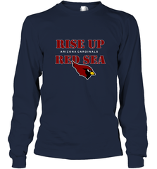 Arizona Cardinals NFL Rise Up Red Sea Long Sleeve T-Shirt Long Sleeve T-Shirt - belovedtshirt