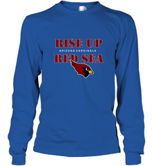 Arizona Cardinals NFL Rise Up Red Sea Long Sleeve T-Shirt Long Sleeve T-Shirt - belovedtshirt
