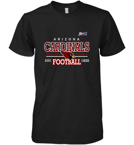 Arizona Cardinals NFL EST Football 1920 Men's Premium T-Shirt Men's Premium T-Shirt / Black / XS Men's Premium T-Shirt - belovedtshirt