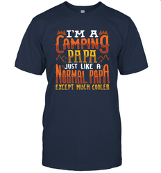 I'm A Camping Papa Camping Dad Gift Men's T-Shirt