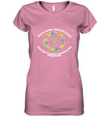 April is autism awareness month , Every day is Autism awareness day in our home AutismT shirt Women's V-Neck T-Shirt Women's V-Neck T-Shirt - belovedtshirt