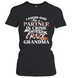 Crazy Grandma design Women's T-Shirt