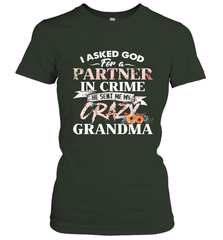 Crazy Grandma design Women's T-Shirt Women's T-Shirt - belovedtshirt