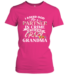 Crazy Grandma design Women's T-Shirt Women's T-Shirt - belovedtshirt