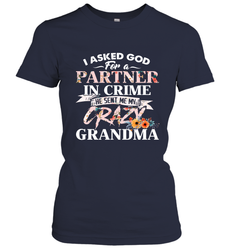 Crazy Grandma design Women's T-Shirt