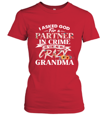 Crazy Grandma design Women's T-Shirt Women's T-Shirt - belovedtshirt