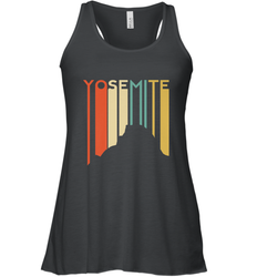 Yosemite National Park Retro Half Dome El Capitan Cali Women's Racerback Tank