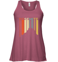 Yosemite National Park Retro Half Dome El Capitan Cali Women's Racerback Tank Women's Racerback Tank - belovedtshirt