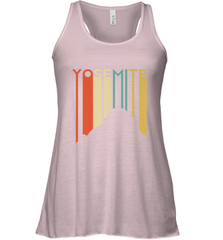 Yosemite National Park Retro Half Dome El Capitan Cali Women's Racerback Tank Women's Racerback Tank - belovedtshirt