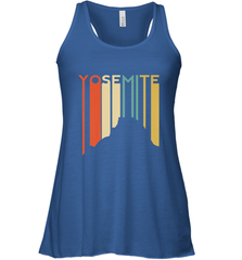 Yosemite National Park Retro Half Dome El Capitan Cali Women's Racerback Tank Women's Racerback Tank - belovedtshirt