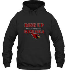 Arizona Cardinals NFL Rise Up Red Sea Hooded Sweatshirt