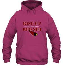 Arizona Cardinals NFL Rise Up Red Sea Hooded Sweatshirt Hooded Sweatshirt - belovedtshirt