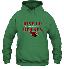 Arizona Cardinals NFL Rise Up Red Sea Hooded Sweatshirt Hooded Sweatshirt - belovedtshirt