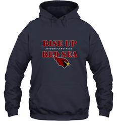 Arizona Cardinals NFL Rise Up Red Sea Hooded Sweatshirt