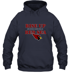 Arizona Cardinals NFL Rise Up Red Sea Hooded Sweatshirt Hooded Sweatshirt - belovedtshirt