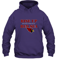 Arizona Cardinals NFL Rise Up Red Sea Hooded Sweatshirt Hooded Sweatshirt - belovedtshirt