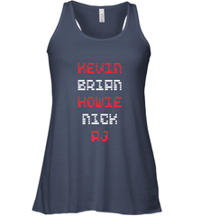 Backstreet Names DNA Tour Women's Racerback Tank Women's Racerback Tank - belovedtshirt