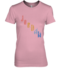 Vintage Jordan t shirt with Skyscarper Jordan Women's Premium T-Shirt Women's Premium T-Shirt - belovedtshirt