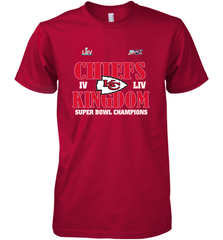 NFL Kansas City Chiefs Logo super bowl champions IV LIV Men's Premium T-Shirt Men's Premium T-Shirt - belovedtshirt