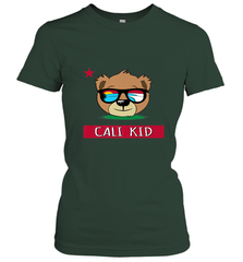 Boys California Bear _ Cali Kid Surf Women's T-Shirt Women's T-Shirt - belovedtshirt