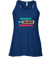 Invest In Black America Women's Racerback Tank Women's Racerback Tank - belovedtshirt