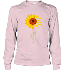 You're My Sunshine Sunflower Dinosaur T Rex Long Sleeve T-Shirt Long Sleeve T-Shirt - belovedtshirt