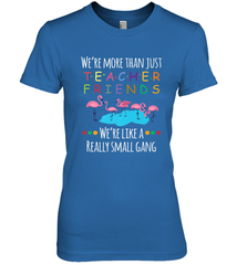 We're More Than Teacher Friends Like A Really Small Gang Women's Premium T-Shirt Women's Premium T-Shirt - belovedtshirt