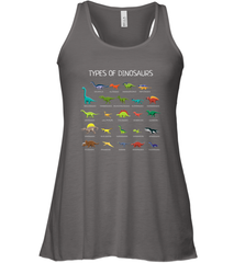 Types Of Dinosaurs Women's Racerback Tank Women's Racerback Tank - belovedtshirt