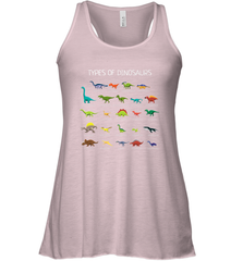 Types Of Dinosaurs Women's Racerback Tank Women's Racerback Tank - belovedtshirt