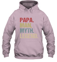 Papa Man Myth Legend Dad Father Hooded Sweatshirt Hooded Sweatshirt - belovedtshirt