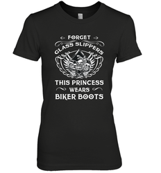 Forget glass slippers this princess wears biker boots Women's Premium T-Shirt