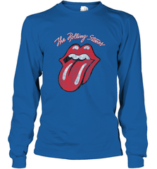 Mens The Rolling Stones Script Tongue Logo Long Sleeve T-Shirt Long Sleeve T-Shirt - belovedtshirt