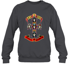 Guns N' Roses Classic Cross Logo Crewneck Sweatshirt Crewneck Sweatshirt - belovedtshirt