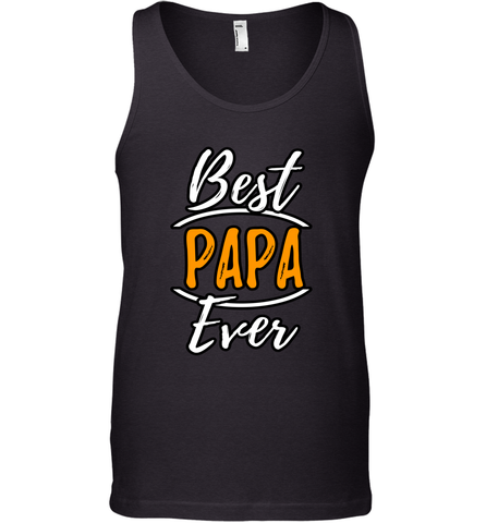 Best papa ever Men's Tank Top Men's Tank Top / Black / XS Men's Tank Top - belovedtshirt