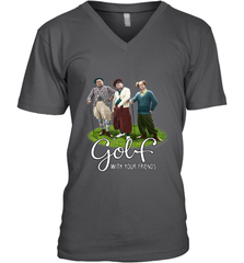The Three Stooges Golf With Your Friends Men's V-Neck Men's V-Neck - belovedtshirt
