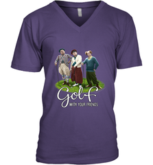 The Three Stooges Golf With Your Friends Men's V-Neck Men's V-Neck - belovedtshirt