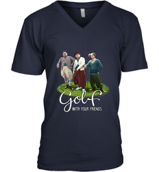 The Three Stooges Golf With Your Friends Men's V-Neck