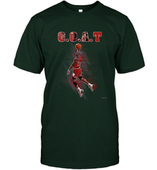 Basketball  Chicago Jordan G.O.A.T. Dunk Men's T-Shirt Men's T-Shirt - belovedtshirt