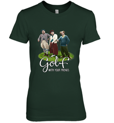 The Three Stooges Golf With Your Friends Women's Premium T-Shirt Women's Premium T-Shirt - belovedtshirt