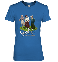The Three Stooges Golf With Your Friends Women's Premium T-Shirt Women's Premium T-Shirt - belovedtshirt