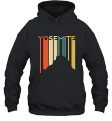 Yosemite National Park Retro Half Dome El Capitan Cali Hooded Sweatshirt Hooded Sweatshirt - belovedtshirt