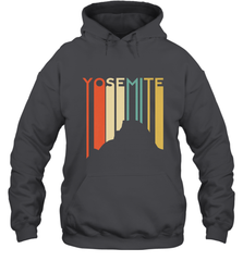 Yosemite National Park Retro Half Dome El Capitan Cali Hooded Sweatshirt Hooded Sweatshirt - belovedtshirt