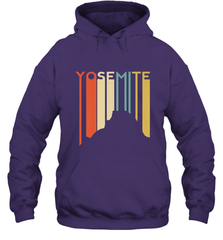 Yosemite National Park Retro Half Dome El Capitan Cali Hooded Sweatshirt Hooded Sweatshirt - belovedtshirt