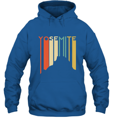 Yosemite National Park Retro Half Dome El Capitan Cali Hooded Sweatshirt Hooded Sweatshirt - belovedtshirt