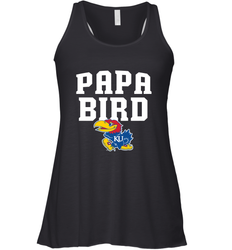 Kansas Jayhawks Papa Bird Women's Racerback Tank