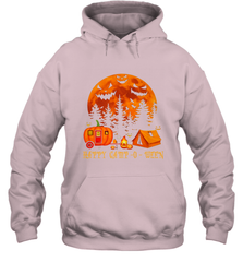 Happy Camp O Ween Funny Camping Halloween Costume Camper RV Hooded Sweatshirt Hooded Sweatshirt - belovedtshirt