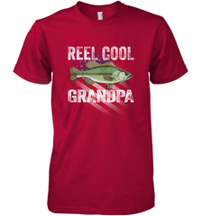 REEL COOL GRANDPA Men's Premium T-Shirt Men's Premium T-Shirt - belovedtshirt