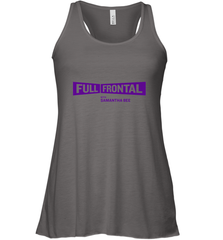 Full Frontal with Samantha Bee Purple Logo Women's Racerback Tank Women's Racerback Tank - belovedtshirt