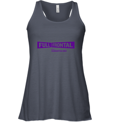 Full Frontal with Samantha Bee Purple Logo Women's Racerback Tank Women's Racerback Tank - belovedtshirt