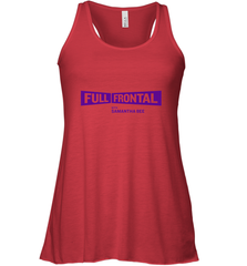 Full Frontal with Samantha Bee Purple Logo Women's Racerback Tank Women's Racerback Tank - belovedtshirt